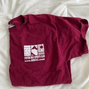 Boston ski and sports club tee